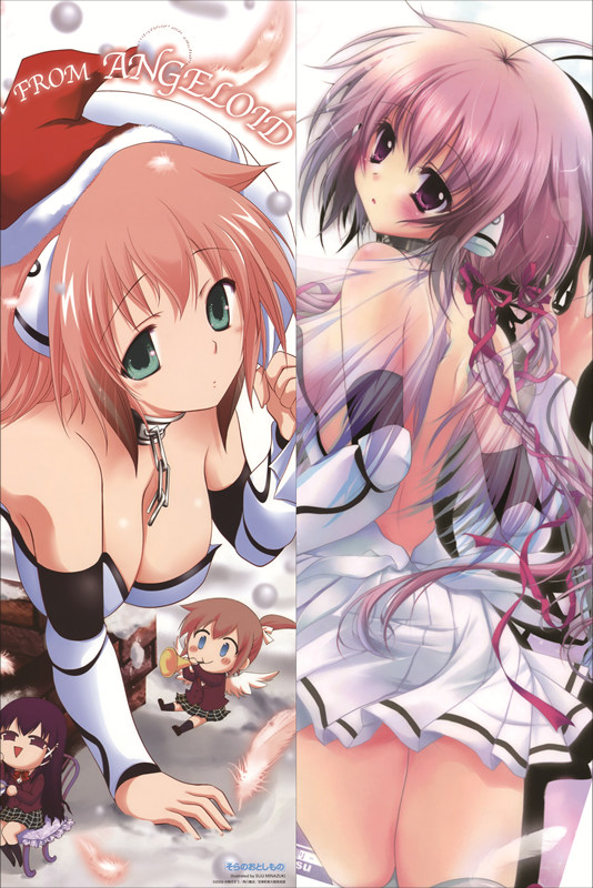 Heaven's Lost Property Ikaros Anime Dakimakura Pillow Cover