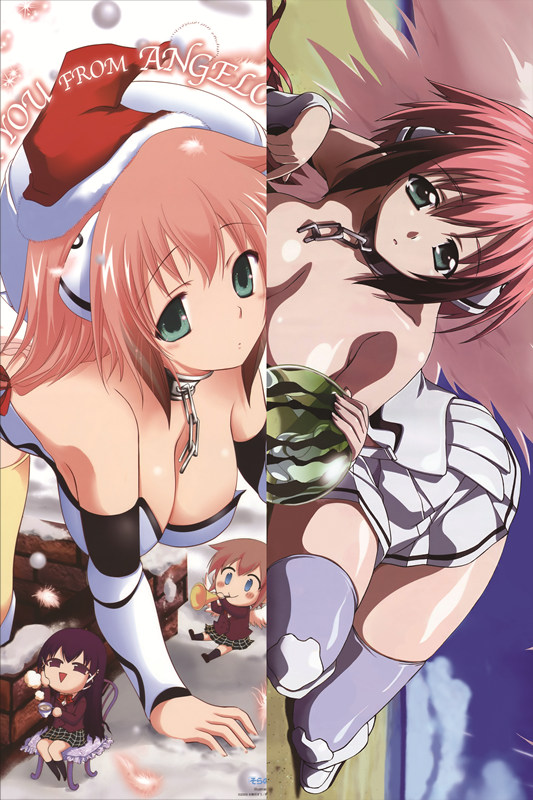 Heaven's Lost Property Ikaros Anime Dakimakura Pillow Cover
