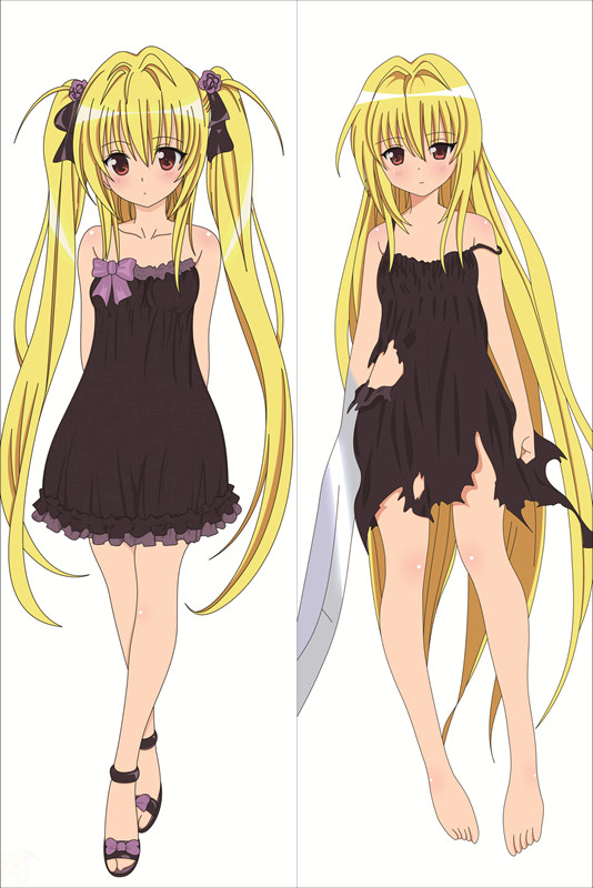To Love-Ru Konjiki no Yami Anime Dakimakura Pillow Cover