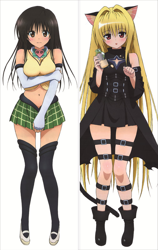 To Love-Ru Konjiki no Yami Anime Dakimakura Pillow Cover