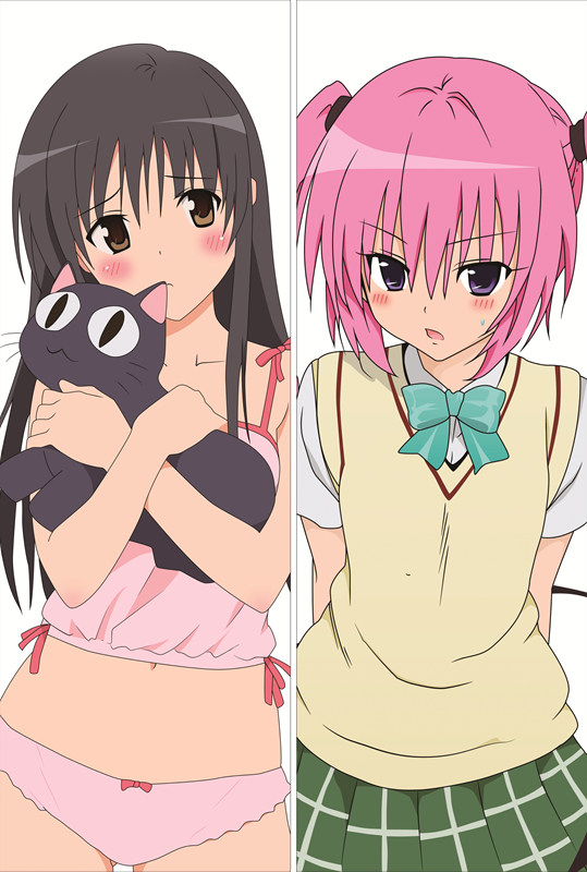 To Love-Ru Lala Satalin Deviluke Anime Dakimakura Pillow Cover