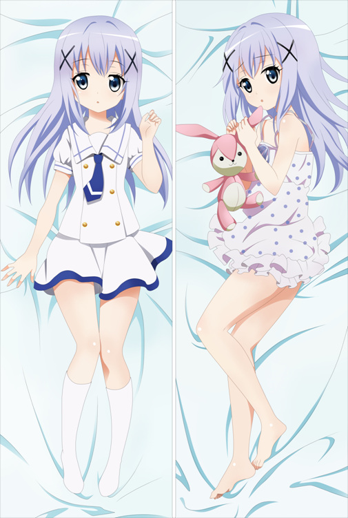 Is the Order a Rabbit? Chino Kafuu Anime Dakimakura Pillow Cover