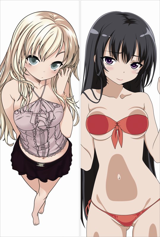 I Don't Have Many Friends Yozora Mikazuki Anime Dakimakura Pillow Cover