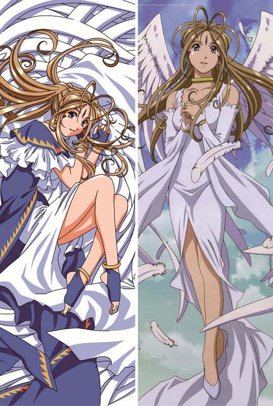 Ah! My Goddess Belldandy Anime Dakimakura Pillow Cover