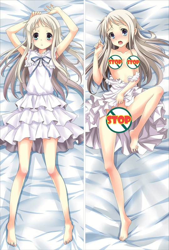 Anohana The Flower We Saw That Day - Meiko Honma Anime Dakimakura Pillow Cover