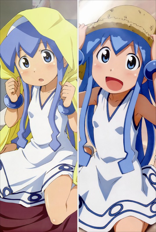Squid Girl Anime Dakimakura Pillow Cover
