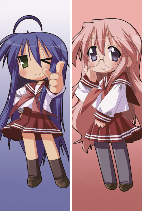Lucky Star Konata Izumi Anime Dakimakura Pillow Cover