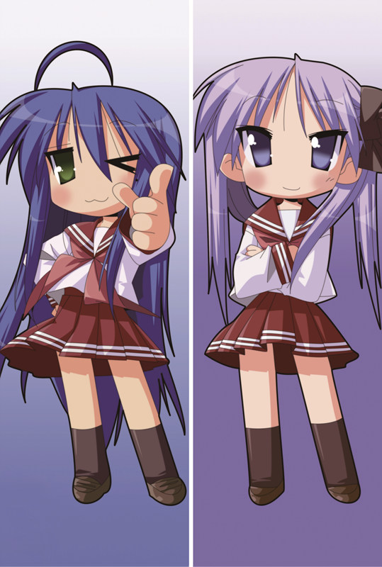 Lucky Star Konata Izumi Anime Dakimakura Pillow Cover