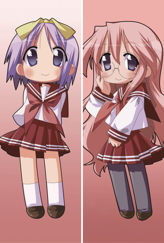 Lucky Star Anime Dakimakura Pillow Cover
