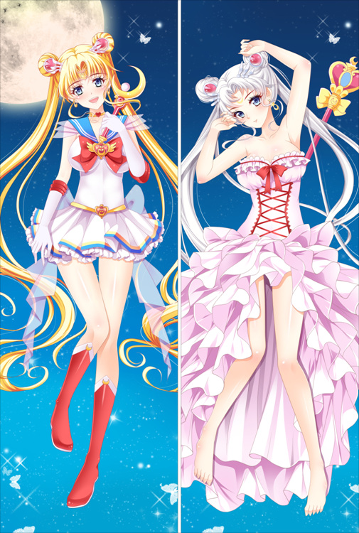 Sailor Moon Anime Dakimakura Body Pillow Cover