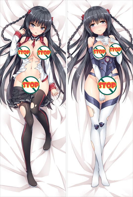 Masou Gakuen HxH Hayuru Himekawa Anime Dakimakura Pillow Cover
