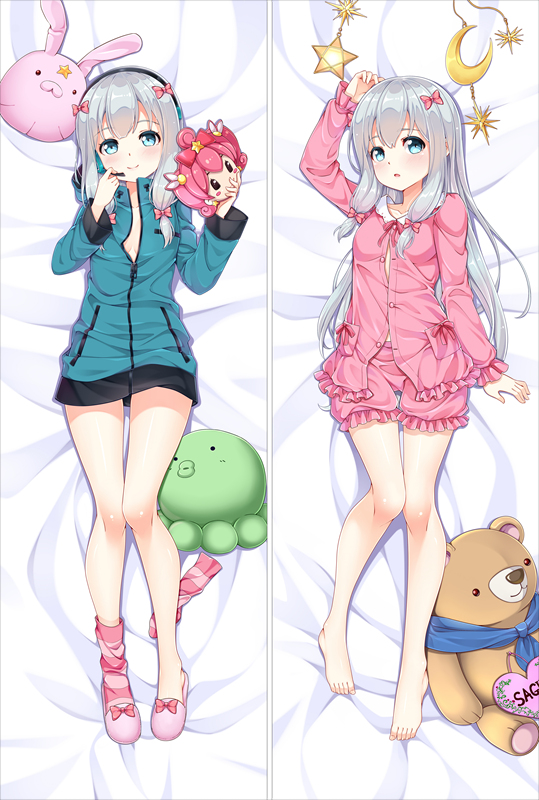 Original Eromanga Sensei Dakimakura Izumi Sagiri Anime Hugging Body Pillow Case