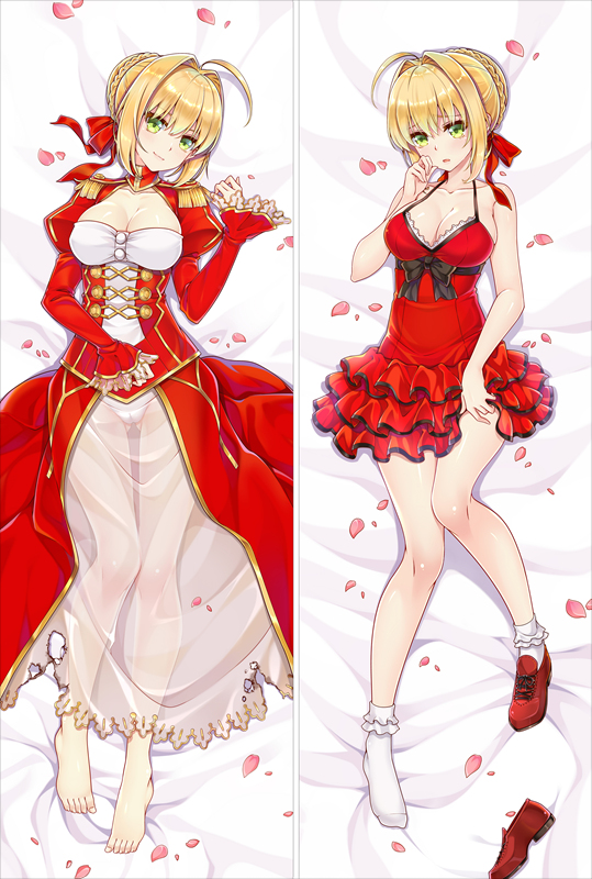 Fate Grand Order FateGO FGO Nero Claudius Anime Dakimakura Pillow Cover