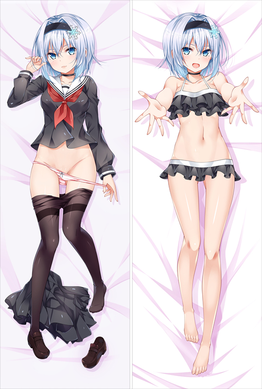 The Ryuo's Work is Never Done Ginko Sora Anime Dakimakura Pillow Cover