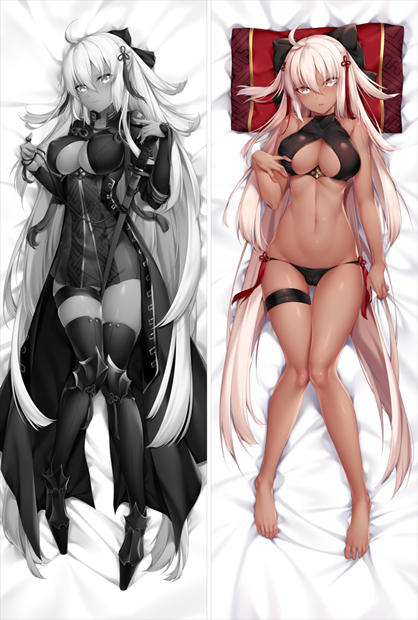 Fate Grand Order Okita Sōji Anime Dakimakura Pillow Cover