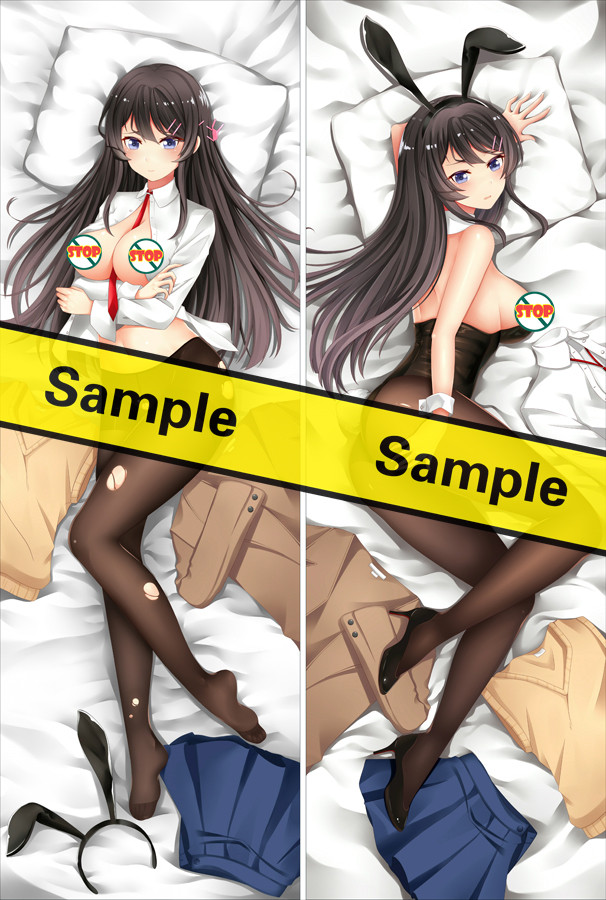 Rascal Does Not Dream of Bunny Girl Senpai Sakurajima Mai Anime Dakimakura Pillow Cover