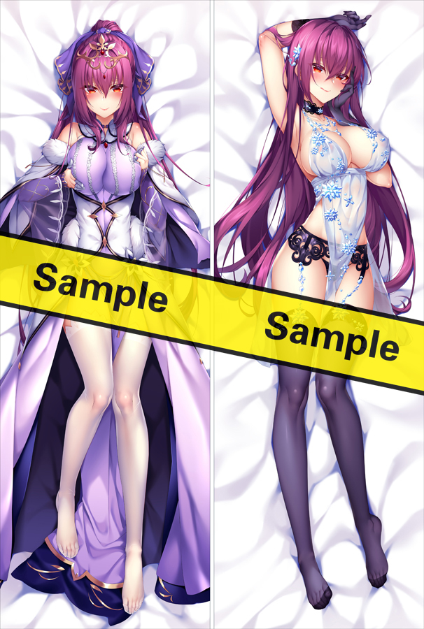 Fate Grand Order servant figure Lancer/Sukasaka Anime Dakimakura Pillow Cover