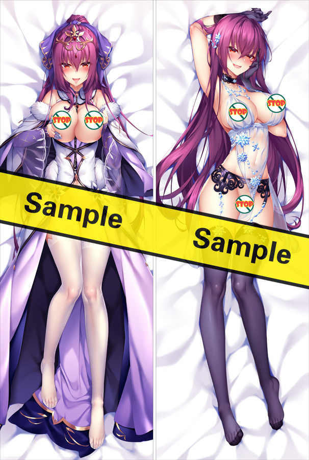 Fate Grand Order servant figure Lancer/Sukasaka Anime Dakimakura Pillow Cover