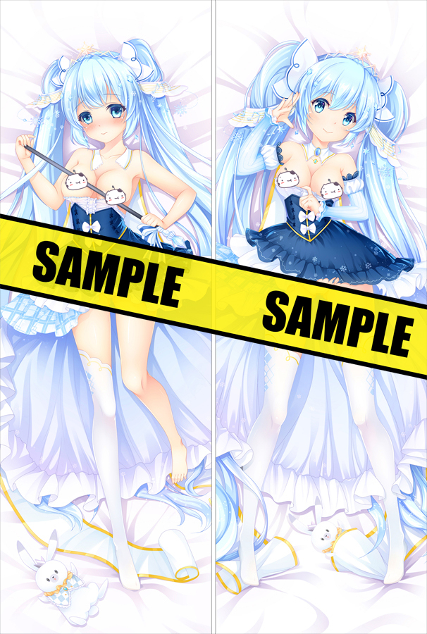 Snow Miku Anime Dakimakura Hugging Pillow Cover