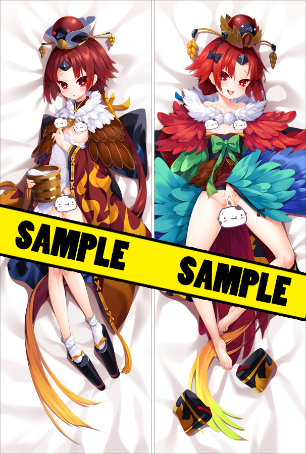 Fate/Grand Order Kurenai Enma Anime Dakimakura Pillow Cover