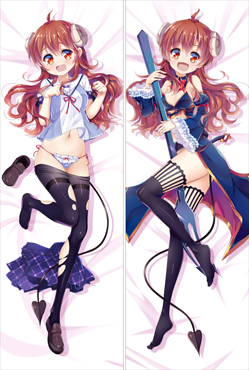 The Demon Girl Next Door Shamiko Yoshida Yūko Anime Dakimakura Pillow Cover