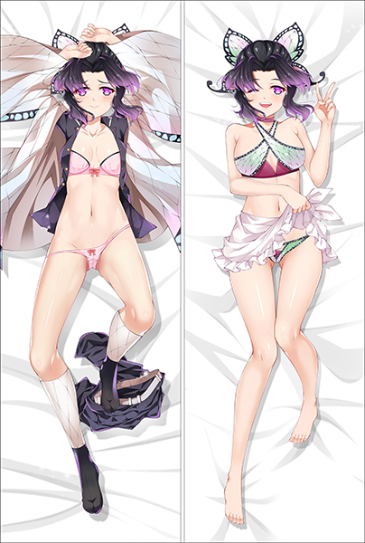 Demon Slayer: Kimetsu no Yaiba Kochou Shinobu Anime Dakimakura Pillow Cover