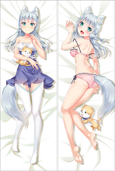 Damaged sigle Anime Dakimakura Pillow Cover