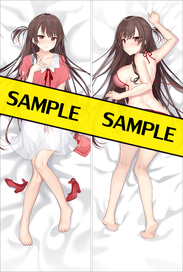 Kanojo, Okarishimasu Ichinose Chizuru Anime Dakimakura Body Pillow Cover