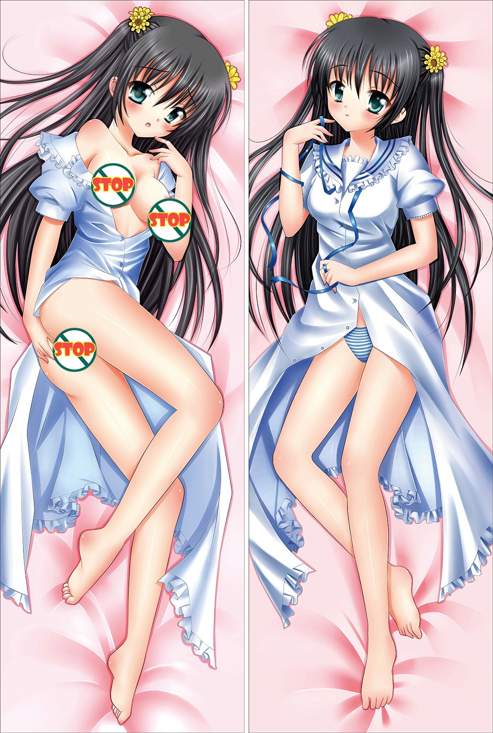 Natsuzora Kanata Kousaka Chihaya Anime Dakimakura Pillow Cover