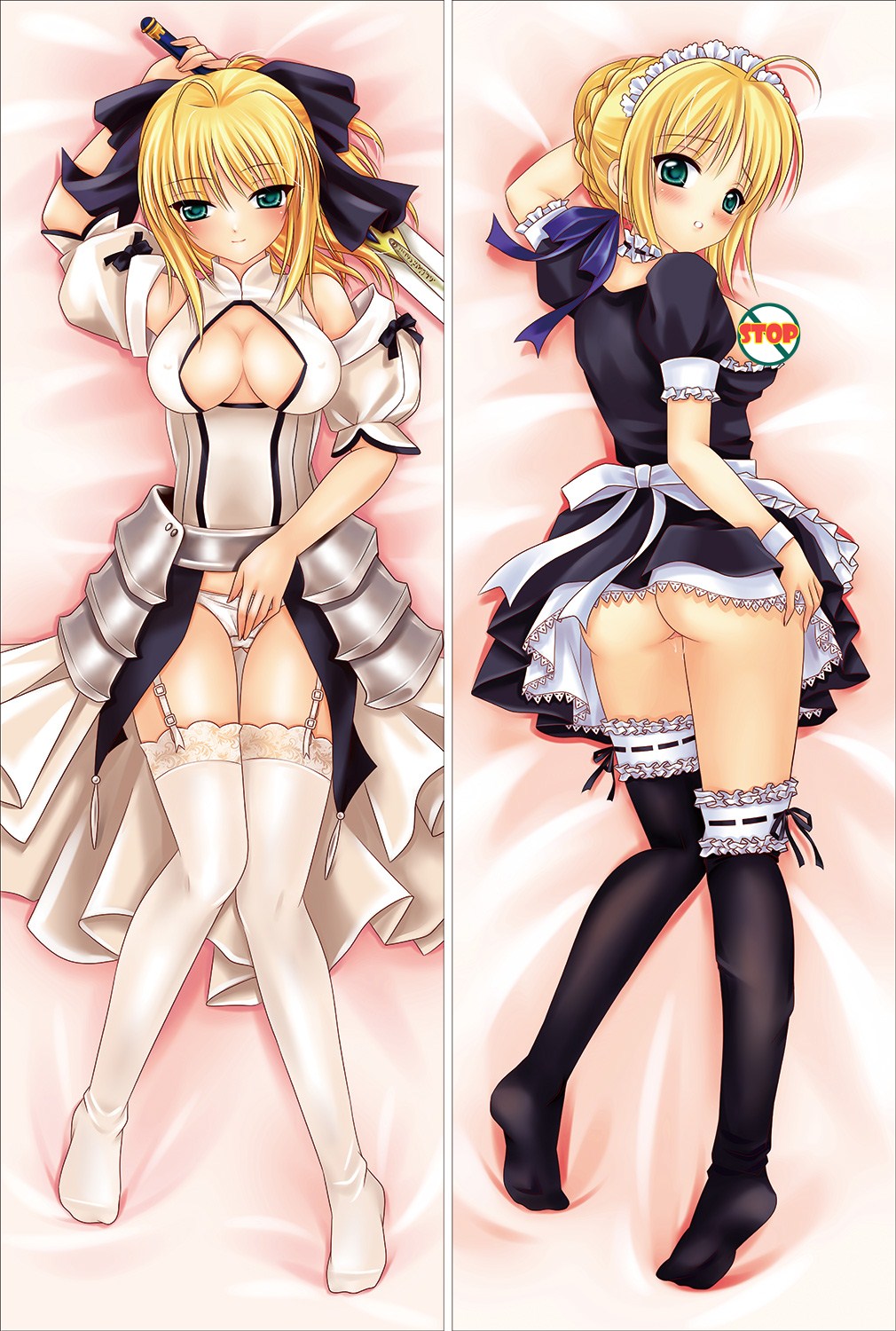 Fate stay night Saber Anime Dakimakura Pillow Cover