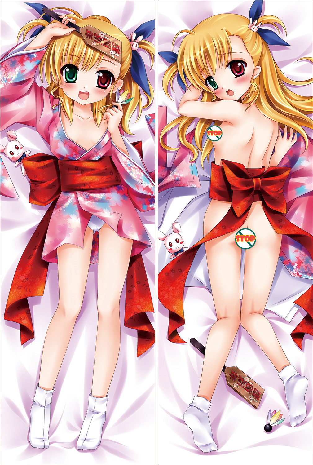 Magical Girl Lyrical Nanoha Vivio Takamachi Anime Dakimakura Pillow Cover