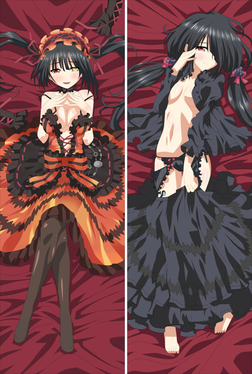 Date A Live Kurumi Tokisaki Anime Dakimakura Pillow Cover