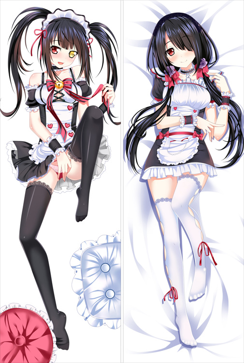 Date A Live Kurumi Tokisaki Anime Dakimakura Pillow Cover