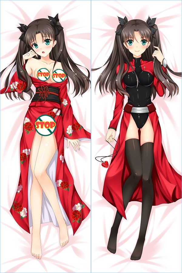 Fate/stay night Rin Tohsaka Anime Dakimakura Pillow Case