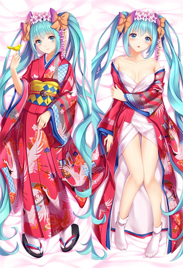 Hatsune Miku Anime Dakimakura Pillow Case