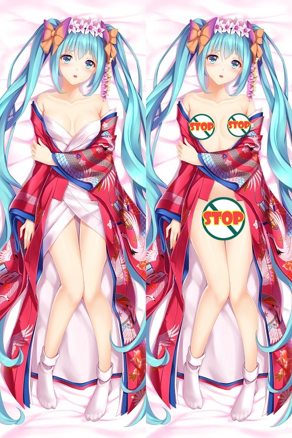 Hatsune Miku Anime Dakimakura Pillow Case