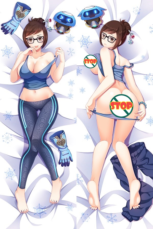 Overwatch Mei Anime Dakimakura Pillow Case