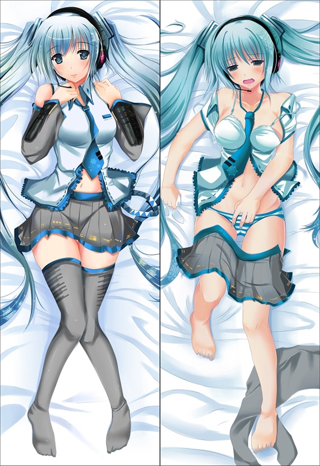Snow Hatsune Miku Anime Dakimakura Pillow Case