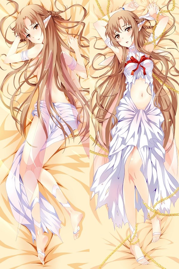 Sword Art Online Yuuki Asuna Anime Dakimakura Pillow Case