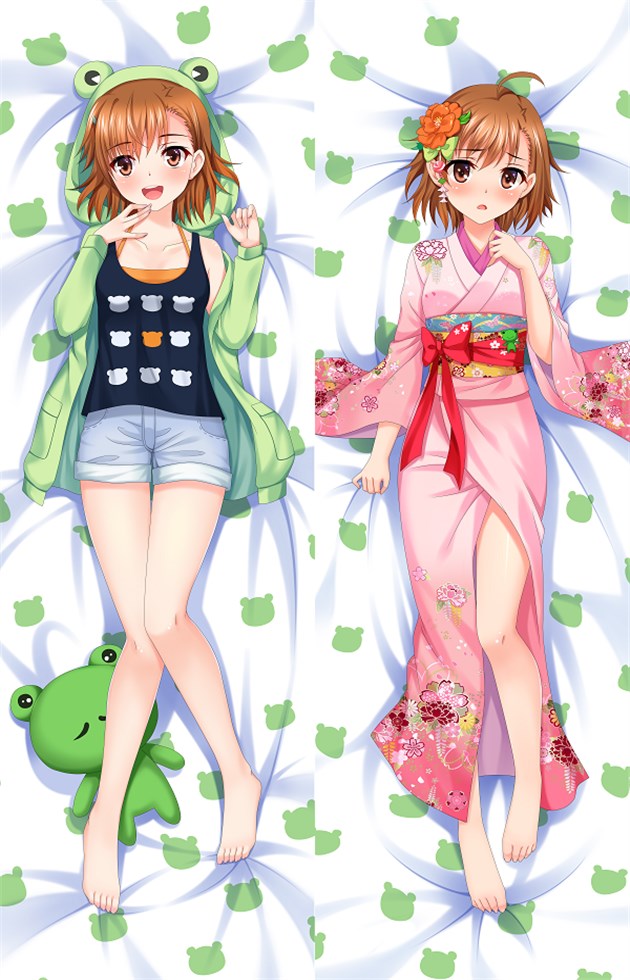 A Certain Scientific Railgun Mikoto Misaka Anime Dakimakura Pillow Case