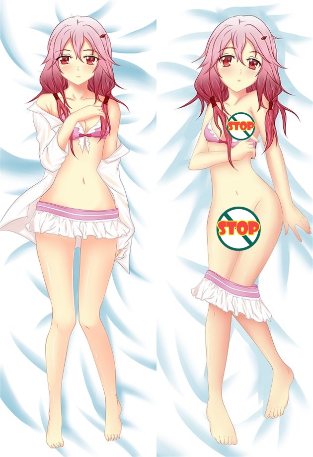 Guilty Crown Inori Yuzuriha Anime Dakimakura Pillow Case