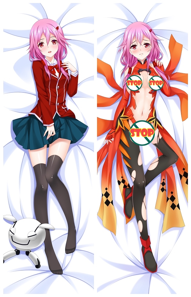 Guilty Crown Inori Yuzuriha Anime Dakimakura Pillow Case