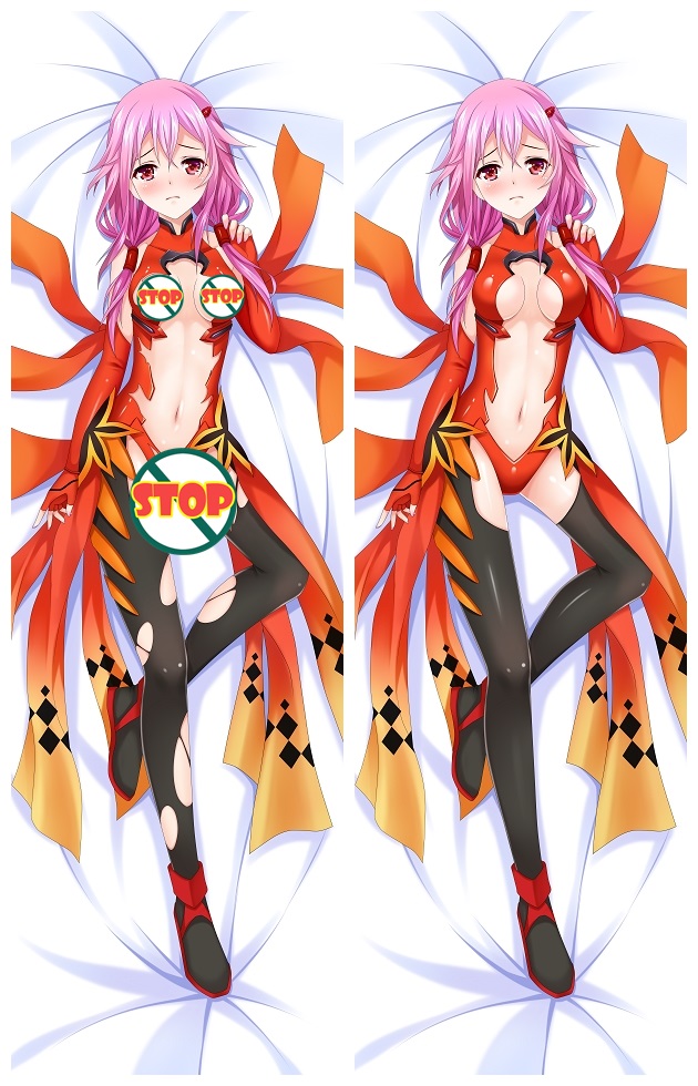 Guilty Crown Inori Yuzuriha Anime Dakimakura Pillow Case
