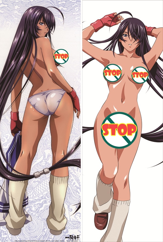 Battle Vixens Kanu Unchou Anime Dakimakura Pillow Cover