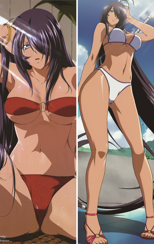 Battle Vixens Kanu Unchou Anime Dakimakura Pillow Cover
