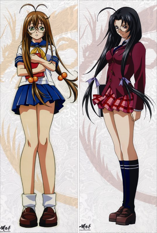 Battle Vixens Hakufu Sonsaku Anime Dakimakura Pillow Cover