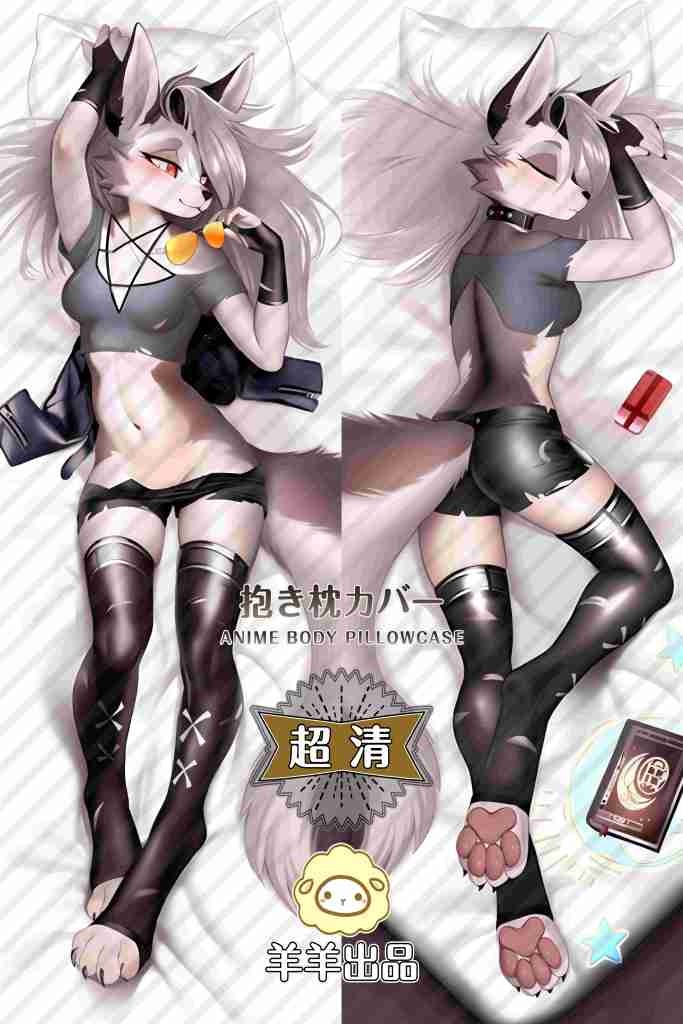 Helluva Boss Loona Anime Dakimakura Body Pillow Cover