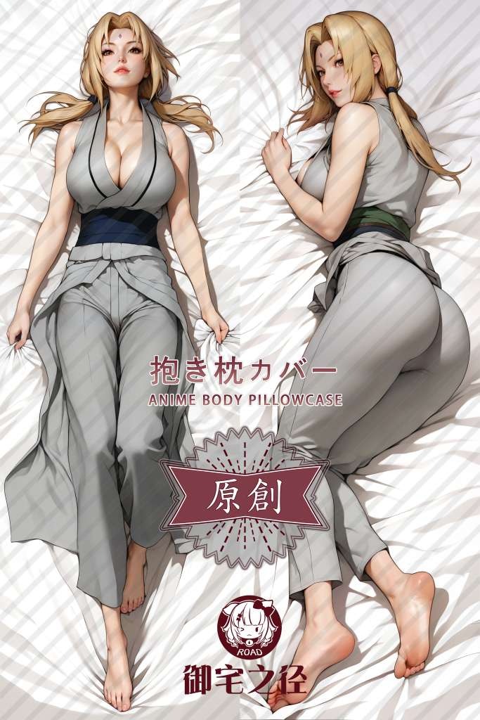 NARUTO Tsunade Anime Dakimakura Body Pillow Cover