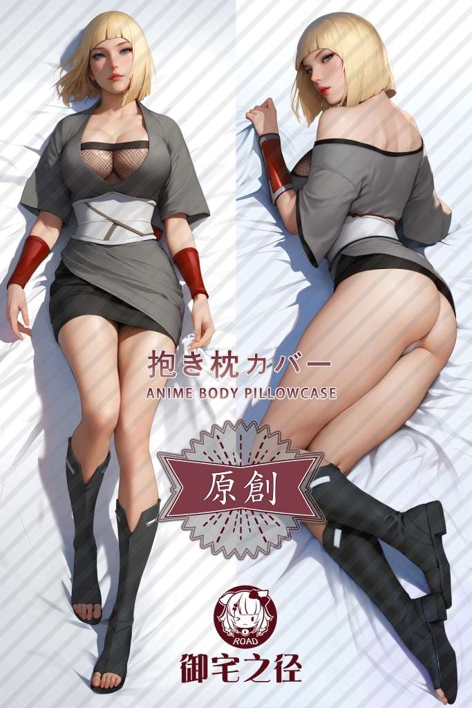 NARUTO Samui Anime Dakimakura Body Pillow Cover