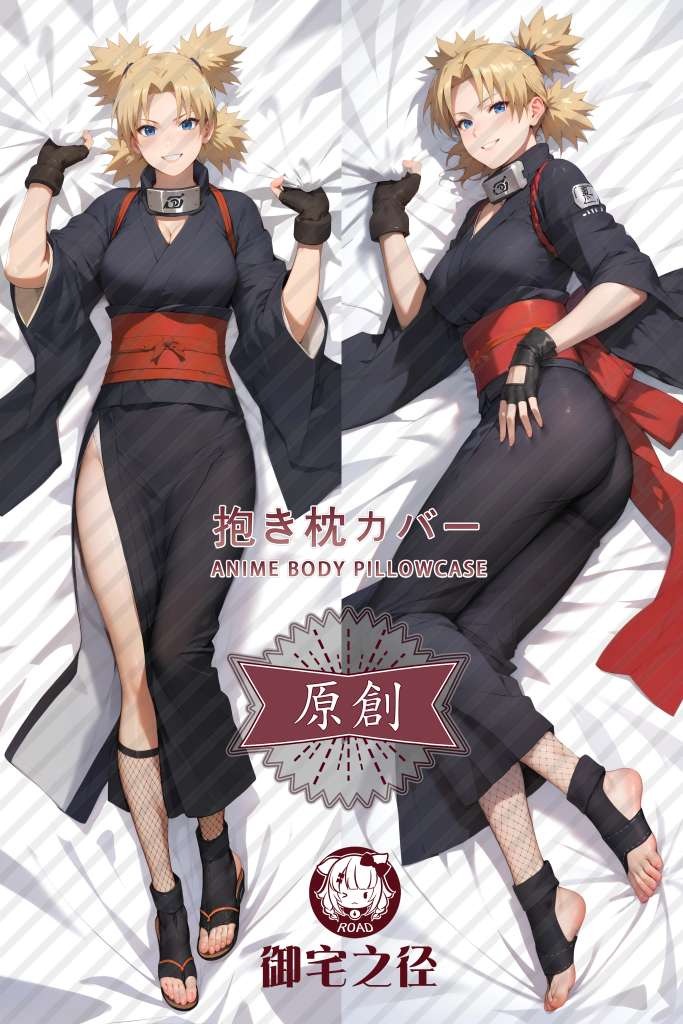NARUTO Temari Anime Dakimakura Body Pillow Cover